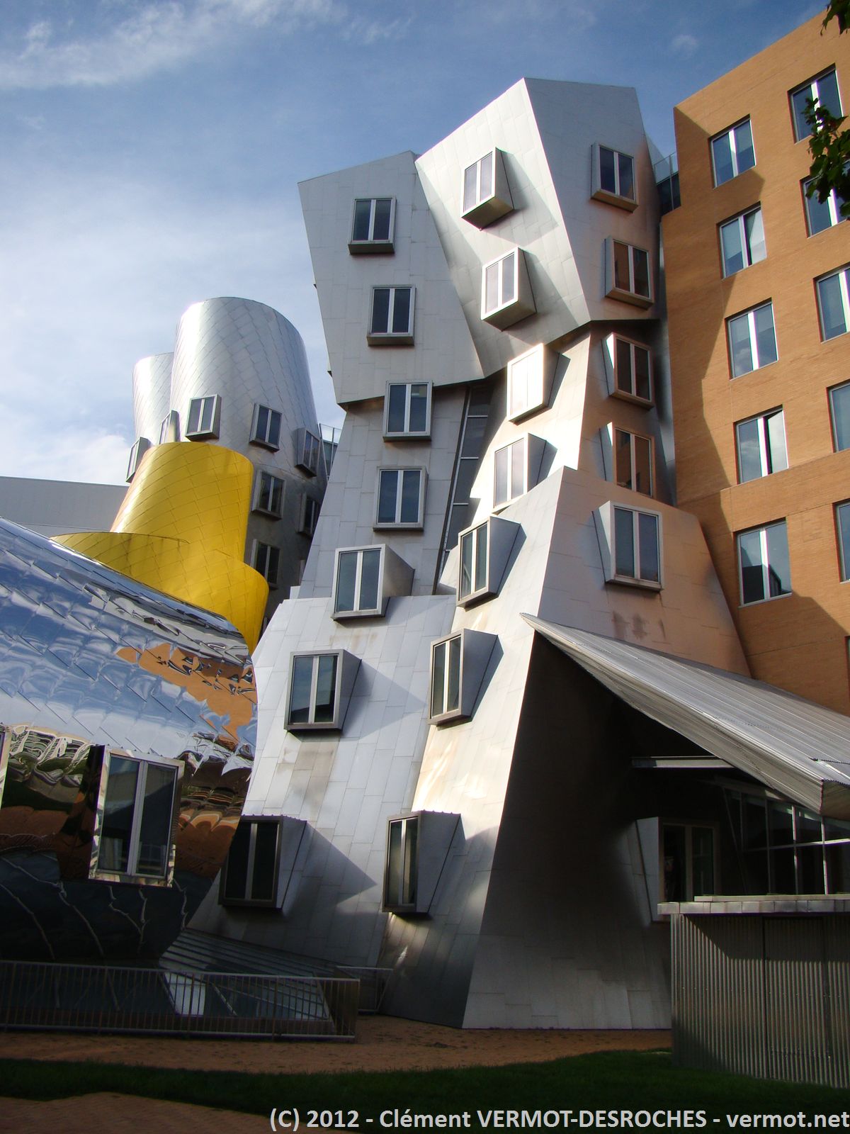 ... et le MIT évidemment (architecture de Frank Gehry)