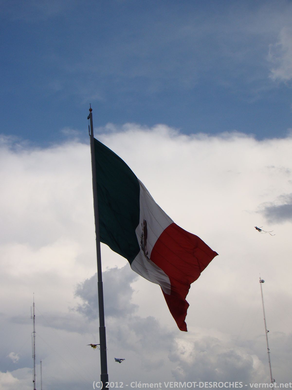 Le drapeau mexicain 
